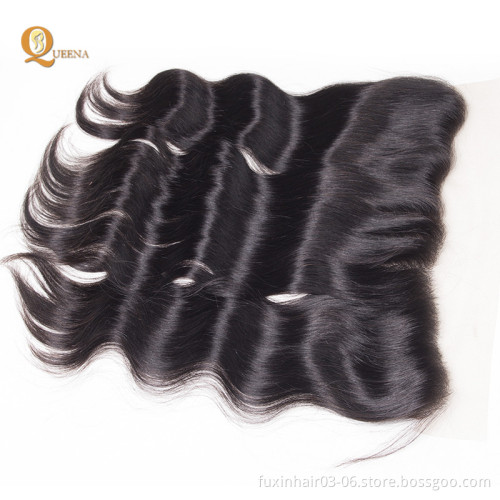 Hair Lace Closure Bundles Natural Ear to Ear Lace Closure Peruvian 3 Bundles with Closure Human Hair 100% Human Remy Hair